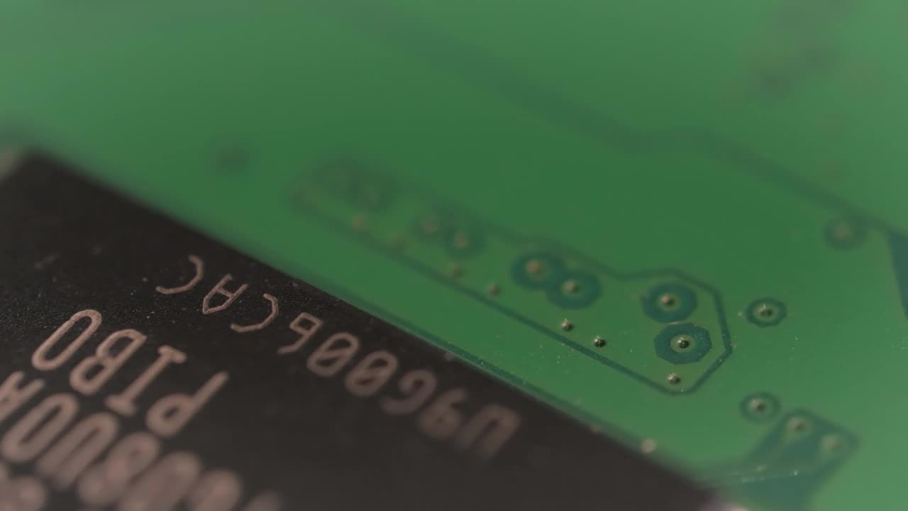 Video Stock Closeup Video Of A Hardware Microchips Live Wallpaper For PC - Free Download