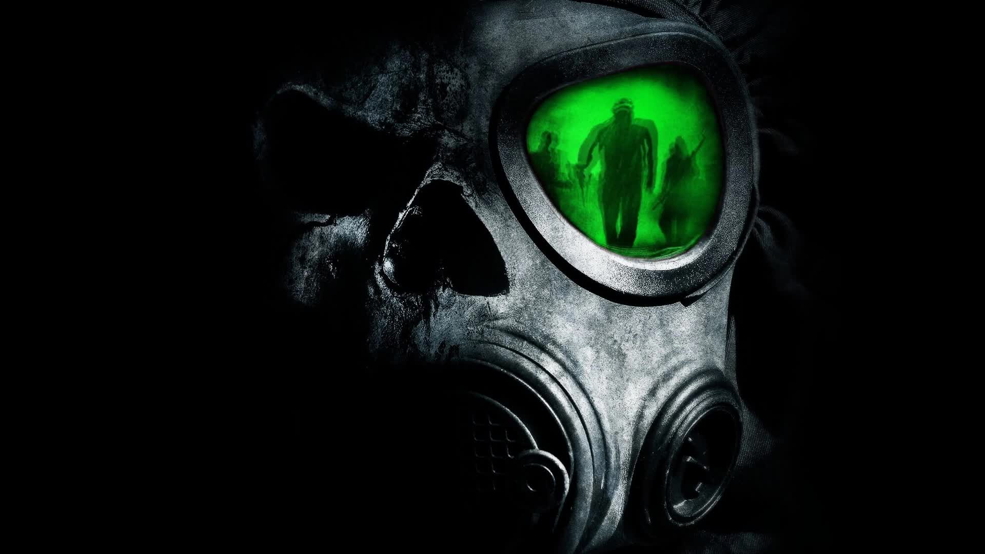 Zombie  Gas  Mask  Live  Wallpaper - Free Download