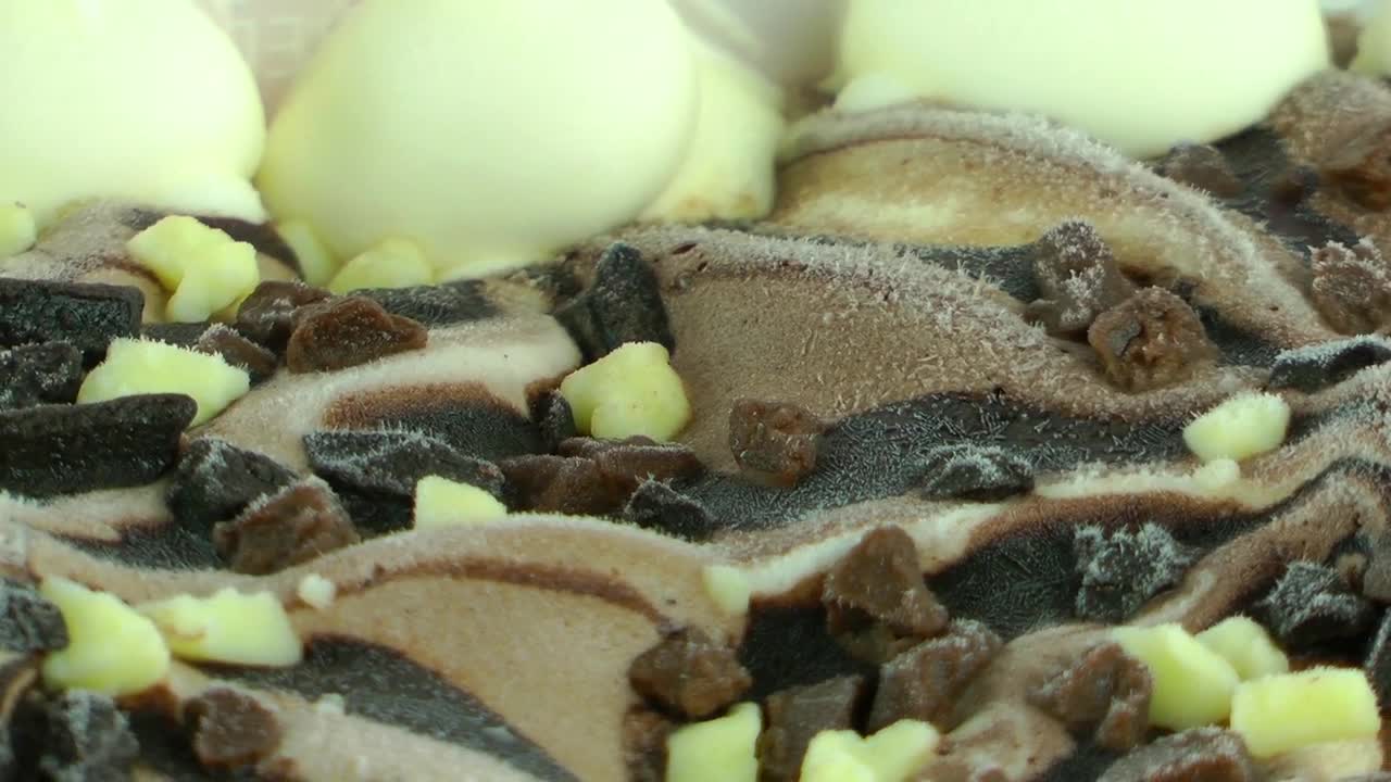 Video Stock Chocolate And Coffee Ice Cream Texture Live Wallpaper For PC - Free Download