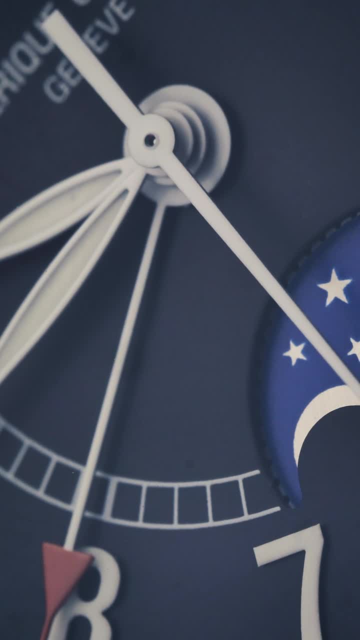Stock Video Hands On A Blue Clock Animated Wallpaper - Free Download