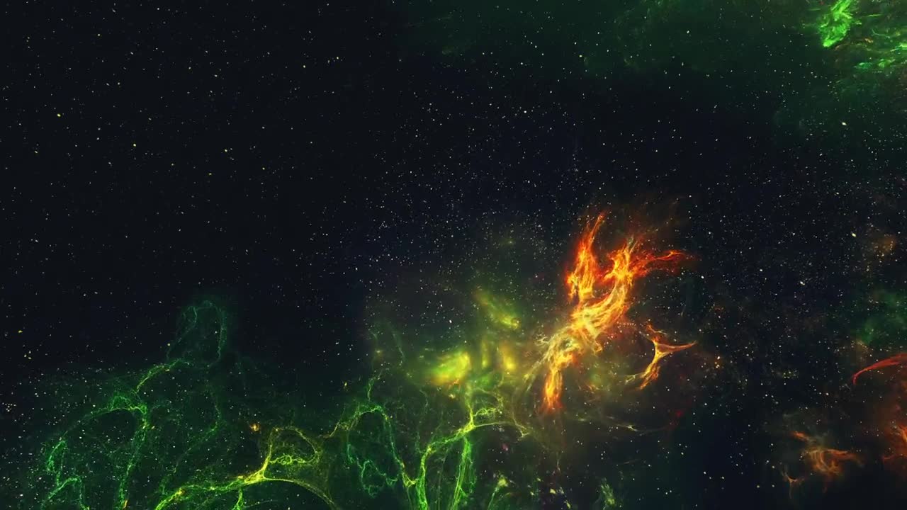 Free Video Stock Spectacular Fluorescent Nebulae In Space Live Wallpaper - Free Download