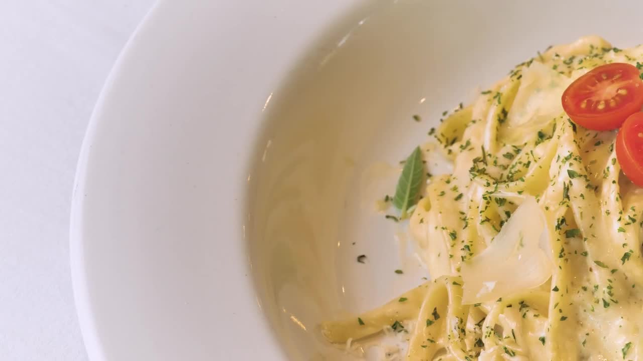 Stock Video Italian Pasta Dish Animated Wallpaper - Free Download