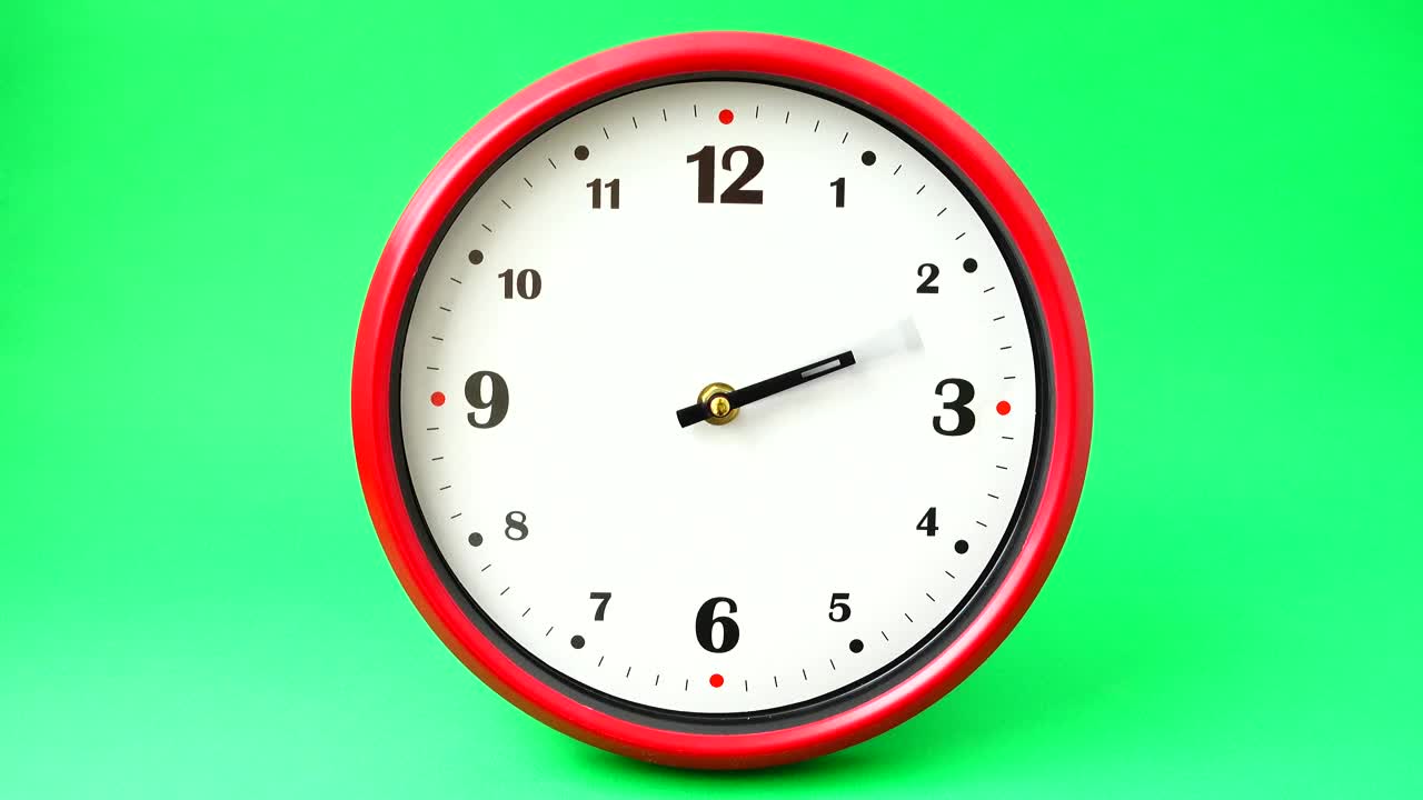 Video Stock Clock Fast Forward In Time Chroma Background Live Wallpaper For PC - Free Download