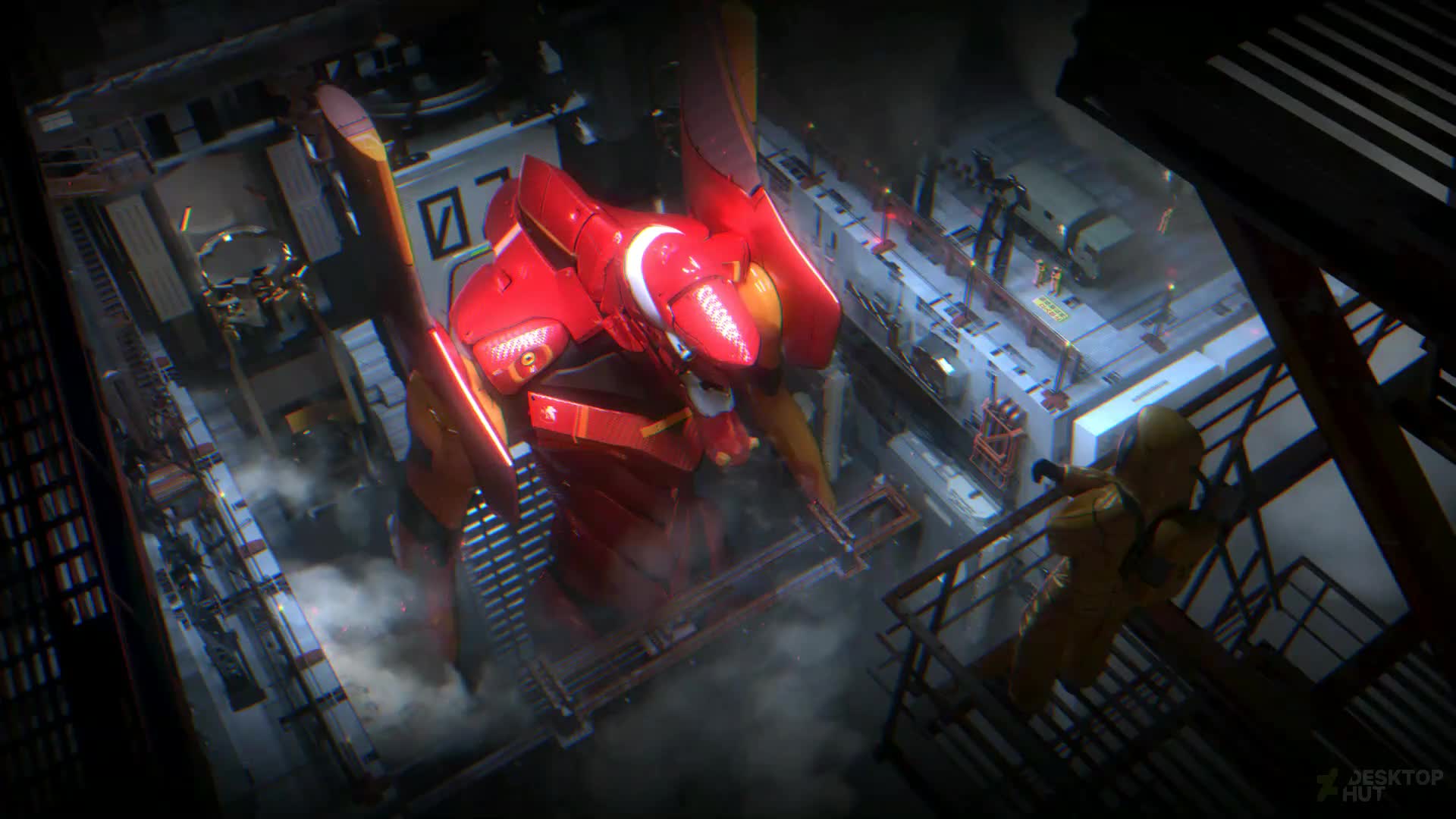 Evangelion Unit 02 Live Wallpaper - Free Download