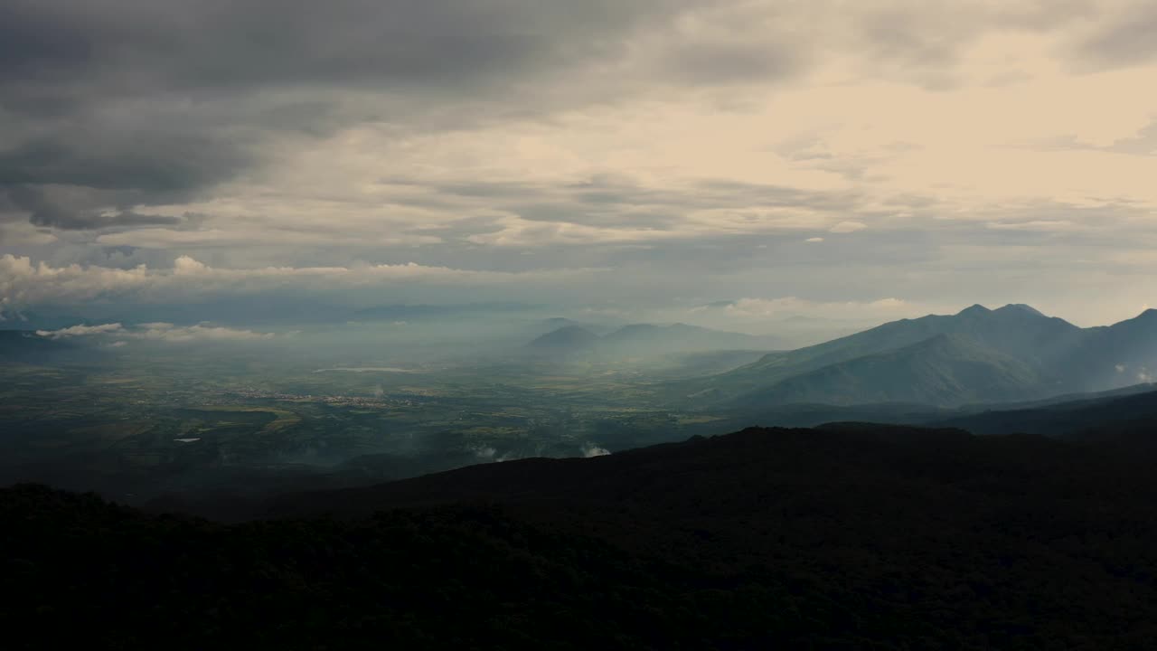 Stock Video Cloudy Panorama From High On A Mountain Live Wallpaper For PC - Free Download