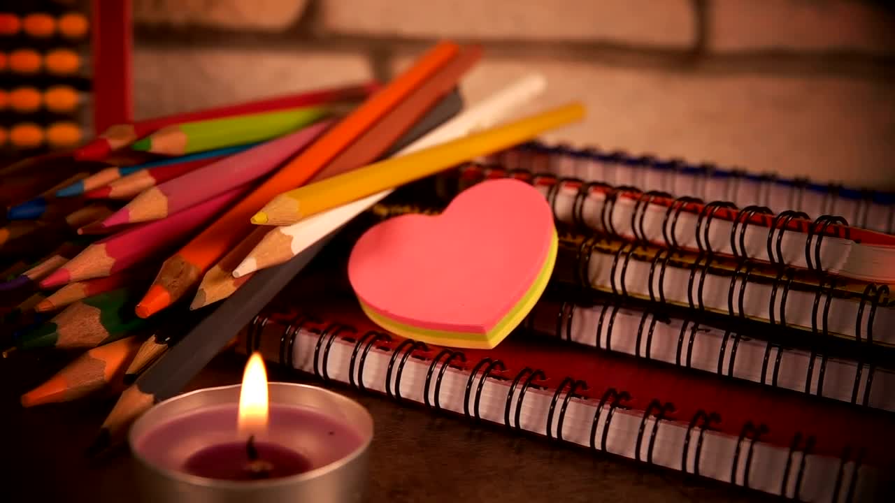Free Stock Video School Supplies Concept Live Wallpaper - Free Download