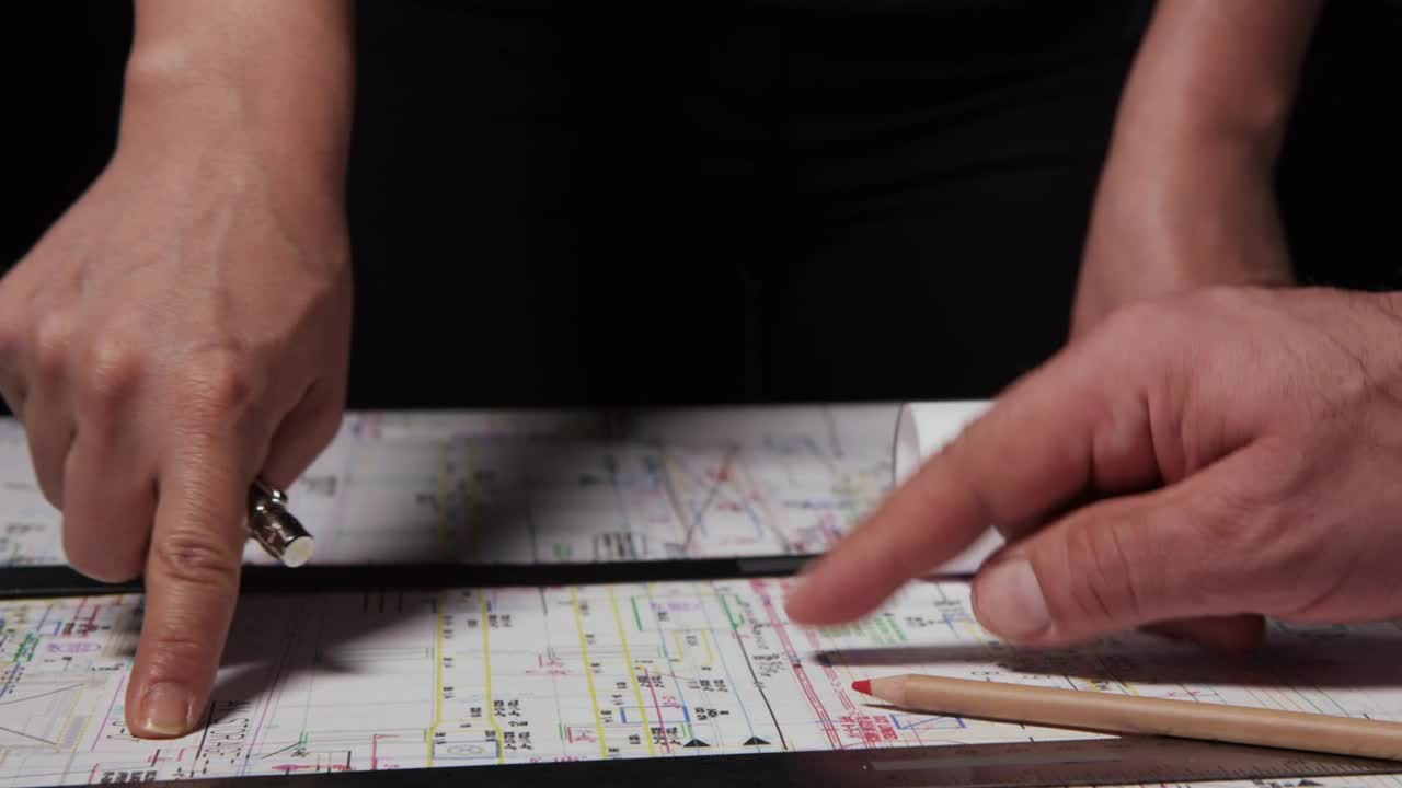 Stock Video Engineers Looking Over Plans Live Wallpaper For PC - Free Download