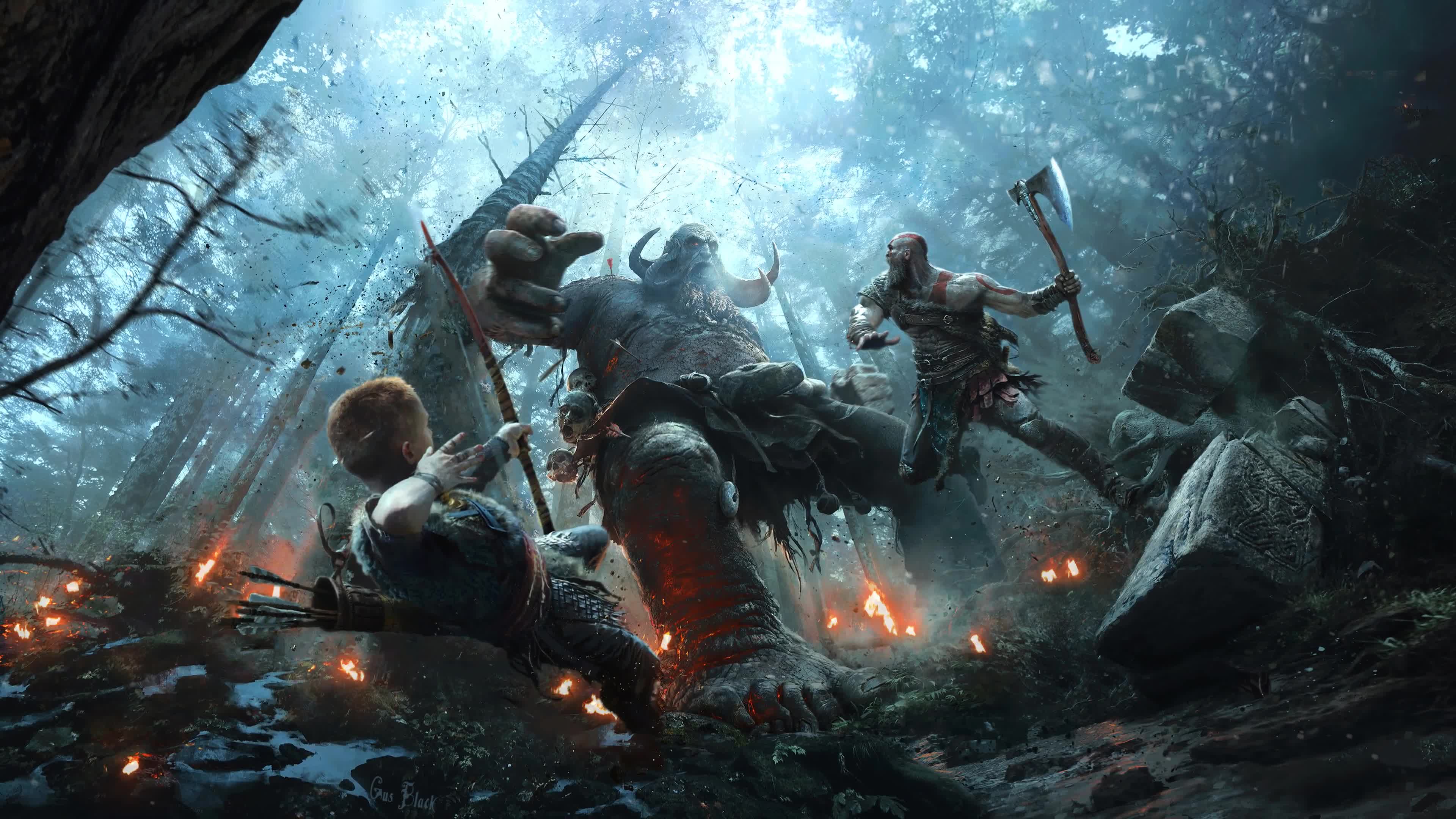 God of War 4K Live Wallpaper - Free Download
