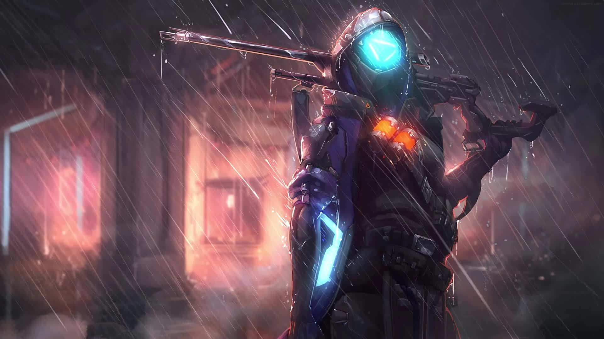 Ana Shrike Overwatch Game Live Wallpaper - Free Download
